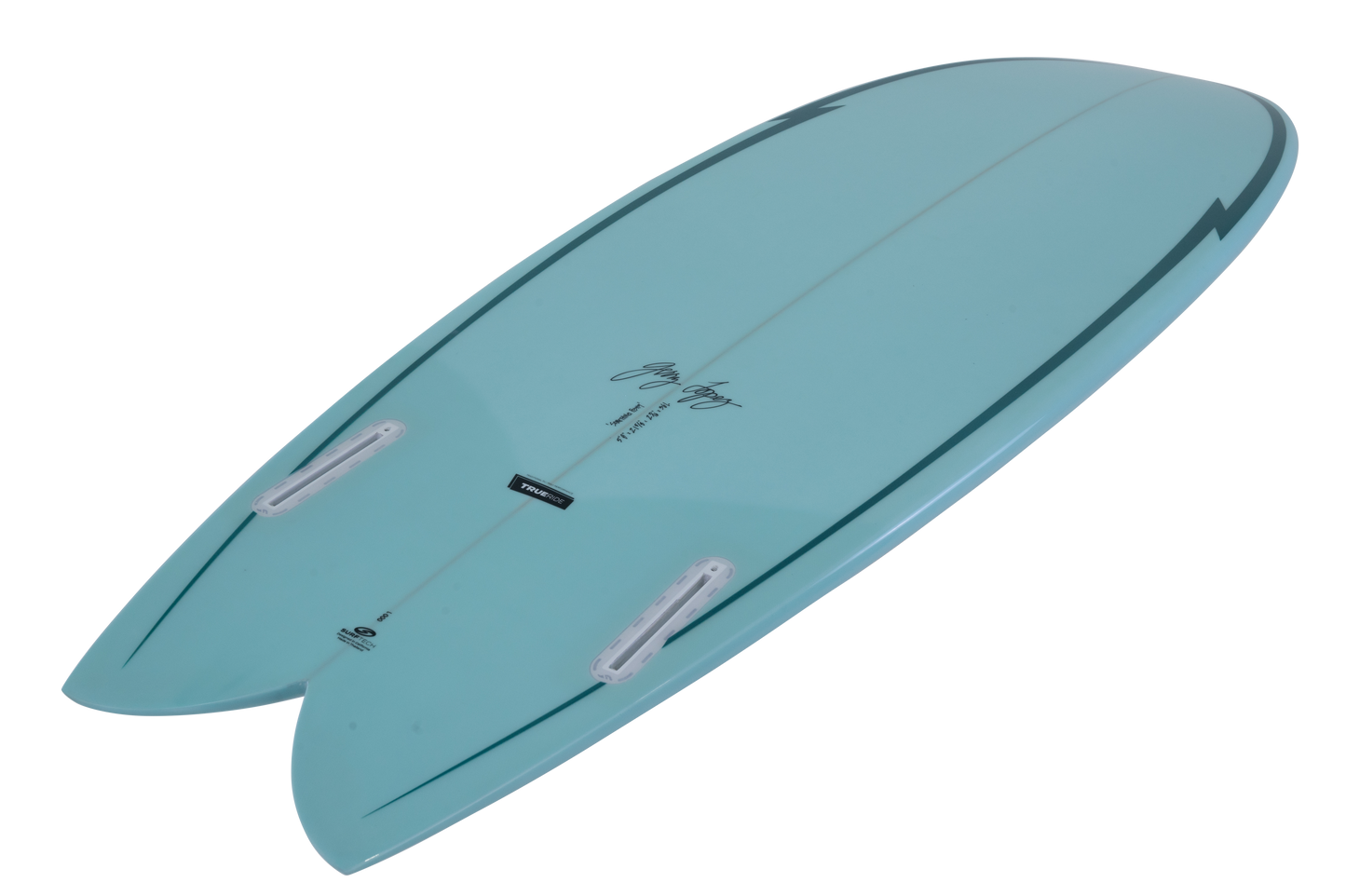 Gerry Lopez - Something Fishy Twin - True Ride Poly - Green - Futures Twin