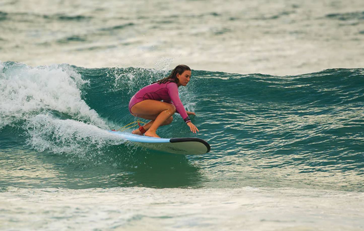 7'4" Three Palms Board Co - Soft Top - FCSll