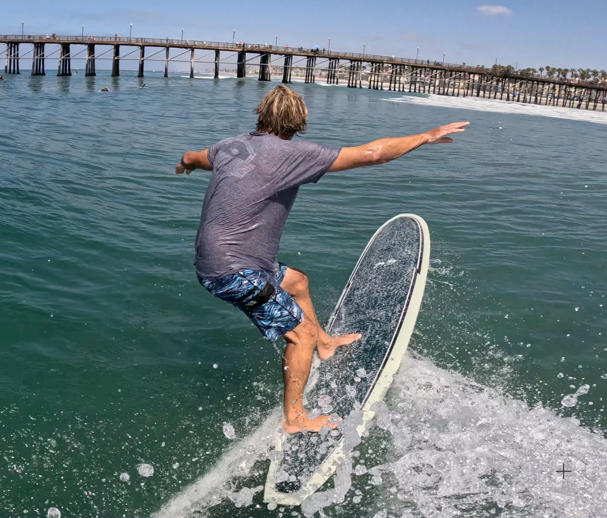 Gerry Lopez - Long Haul - Trueride Poly (Polyester) - Blue - Single fin