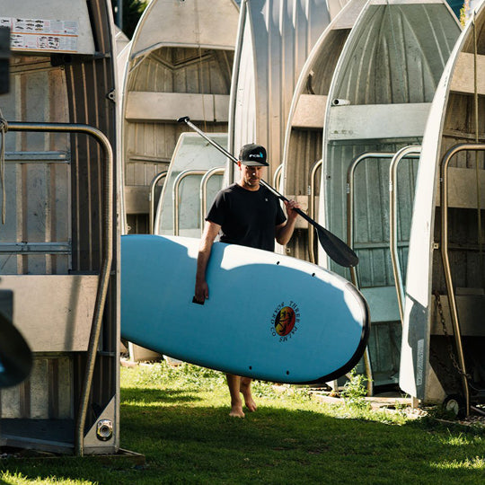 10’2” Three Palms Board Co. SUP - Lime green - Single fin