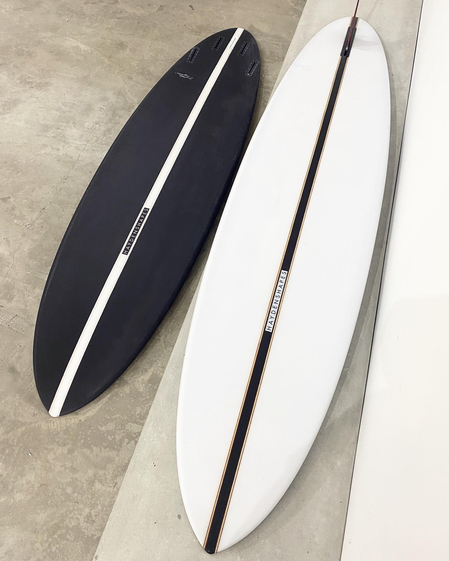 6’10” Haydenshapes - Mid Length Glider - Blue Tile - PU - Futures (2 + 1 fin setup)