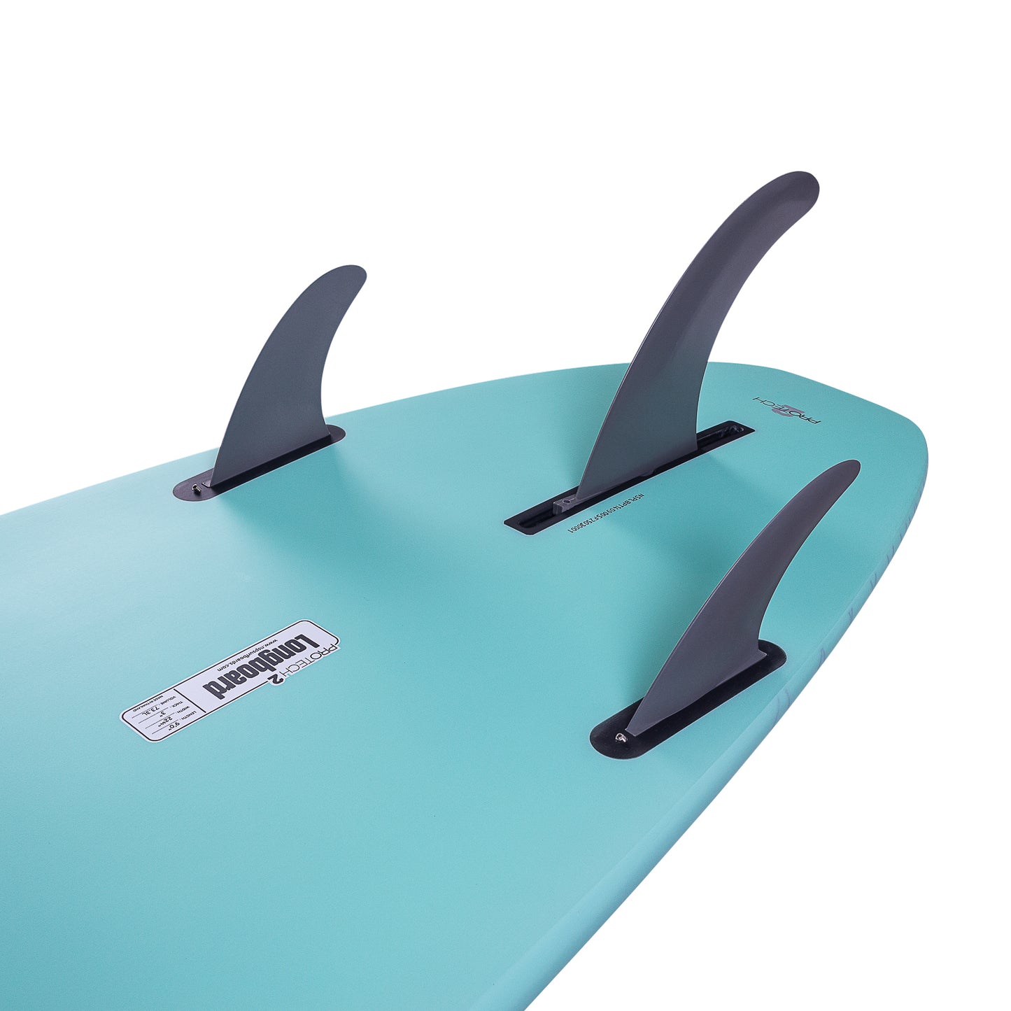 NSP Longboard  - Protech 2 - Seafoam - Futures (2+1 fin setup)