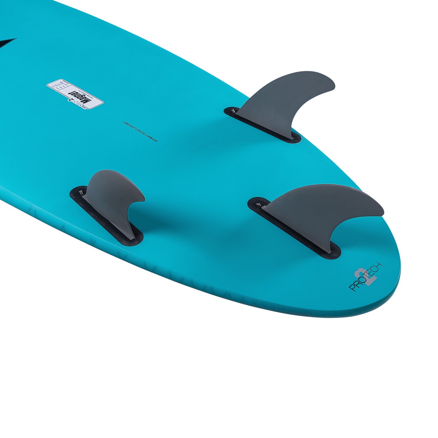 NSP Magnet  - Protech 2 - Teal - Futures (3 fin setup)