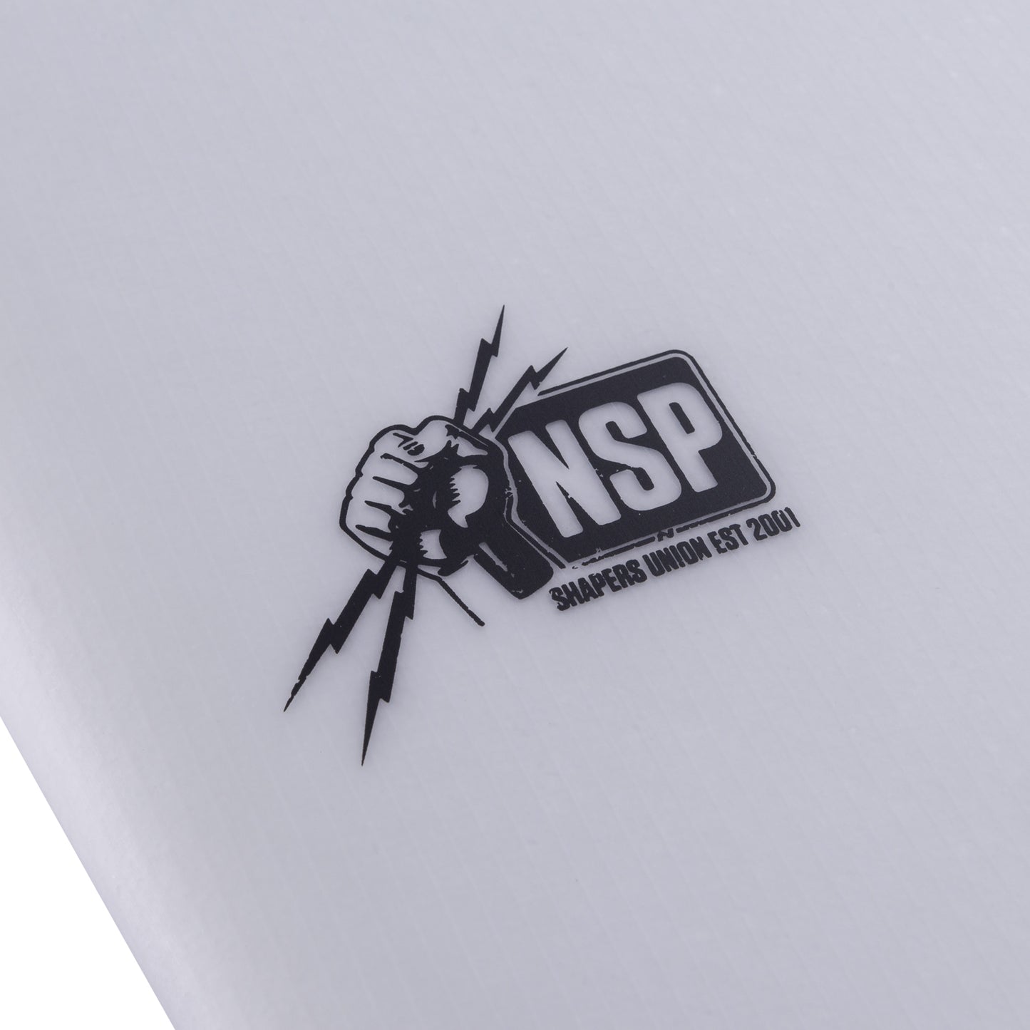 9’1” NSP Pro 9 - Shapers Union CSE - Clear - Futures (4+1 fin setup)