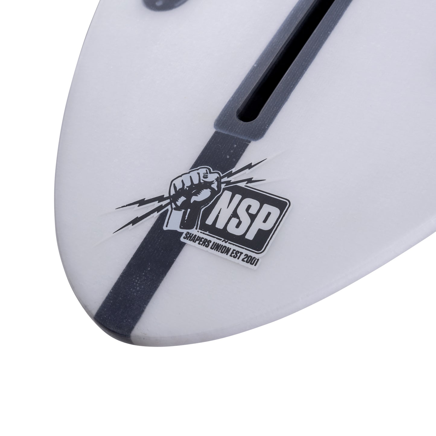 9’1” NSP Pro 9 - Shapers Union CSE - Clear - Futures (4+1 fin setup)