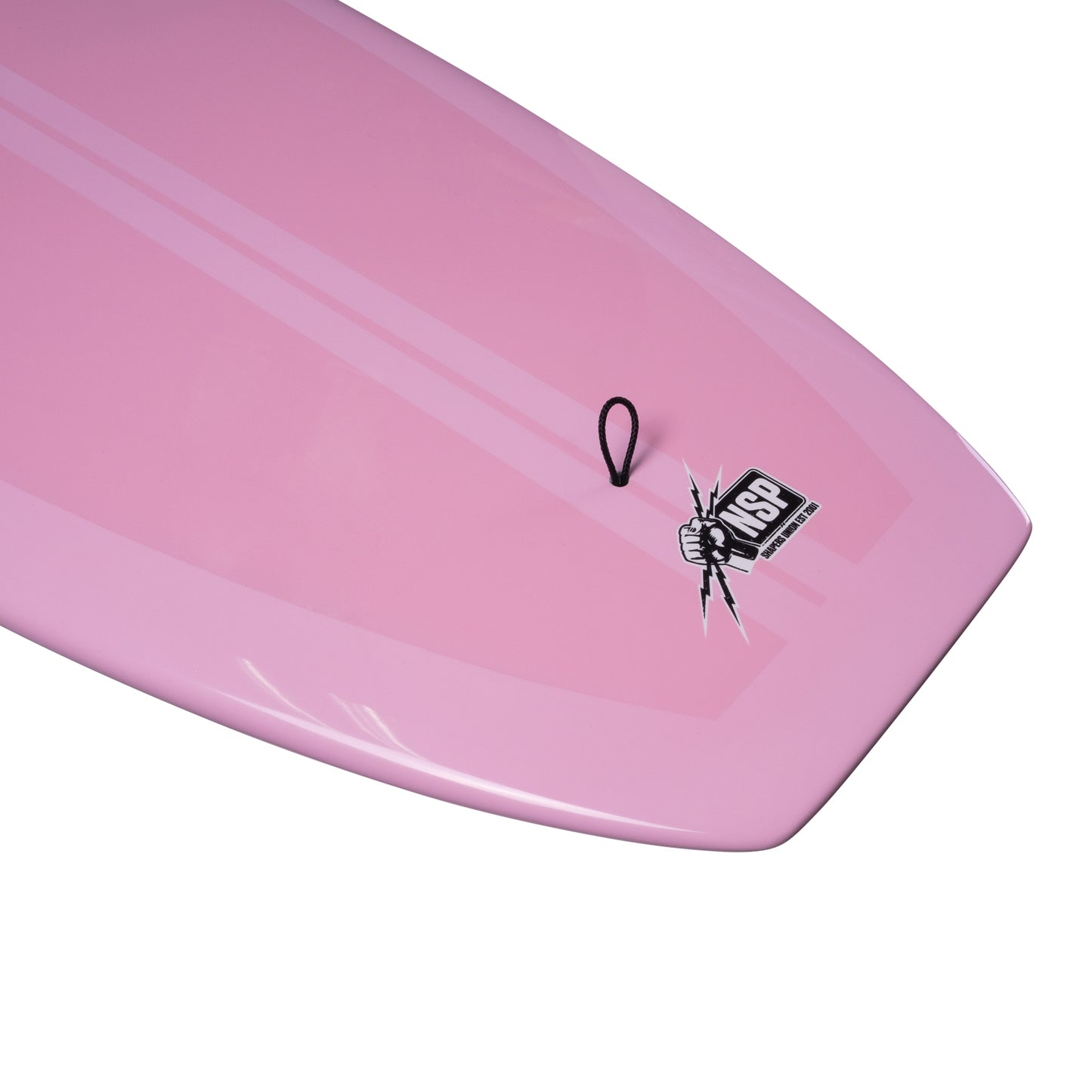 9’2” NSP Sleepwalker - Shapers Union - HDT - Pink - Single fin