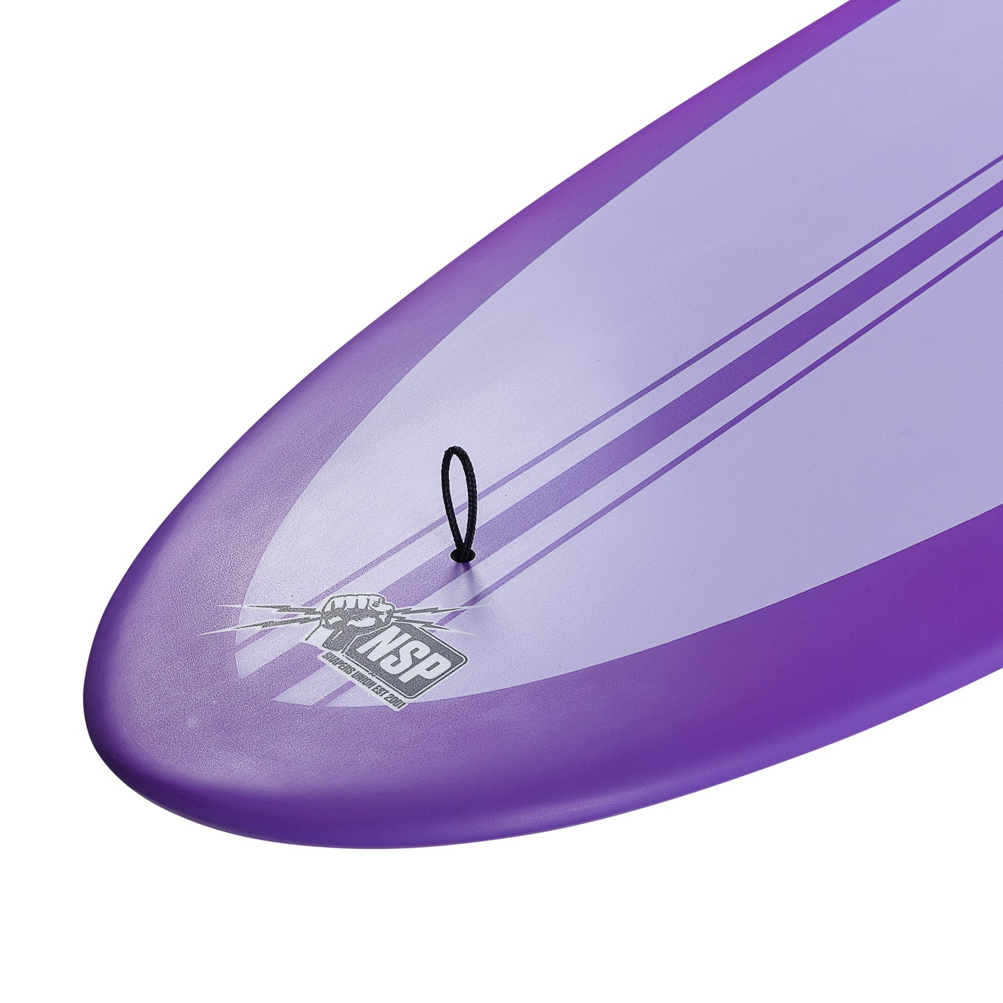 9’1” NSP Unicorn  - Shapers Union - HDT - Purple Rain - Futures (single fin setup)