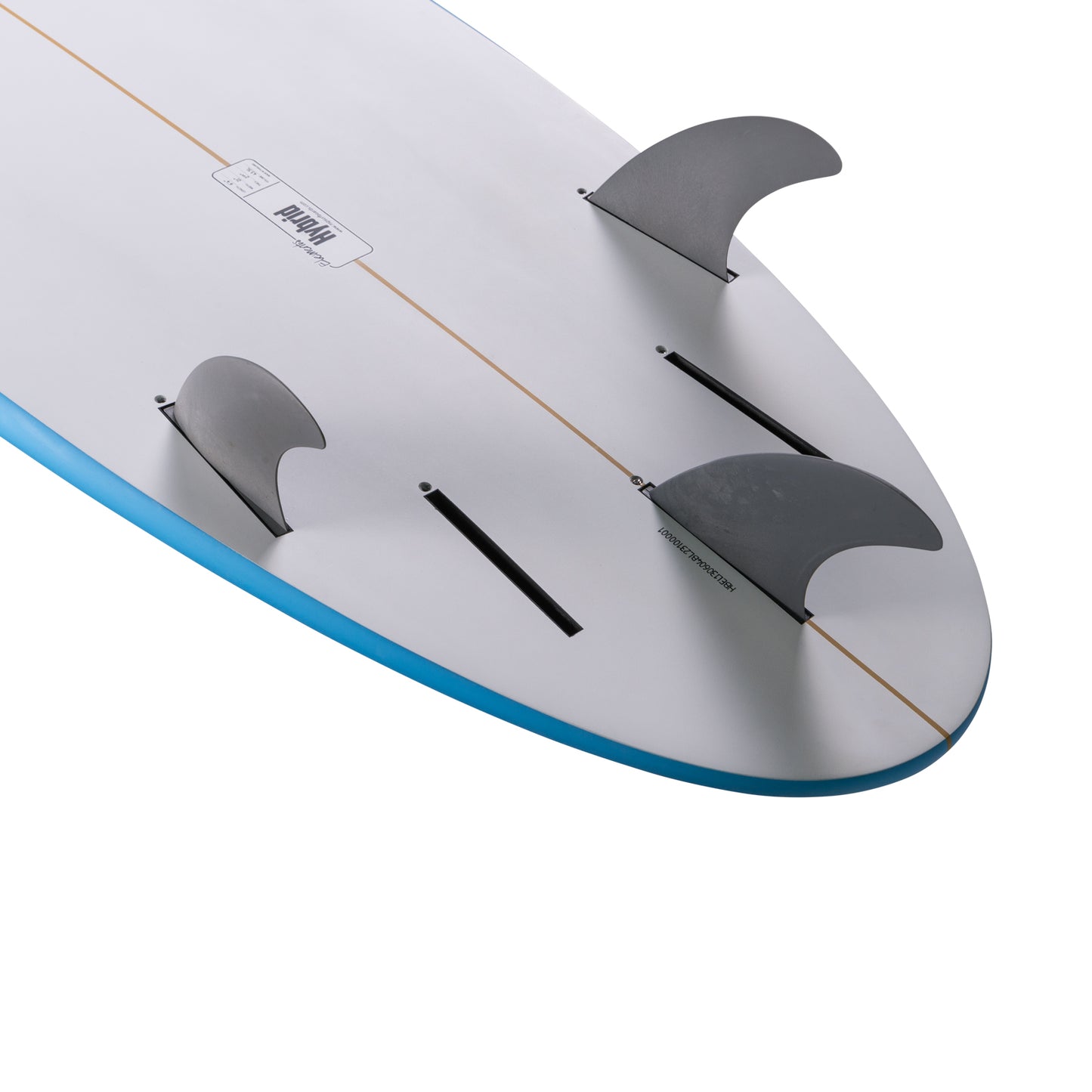 NSP - Hybrid - Elements - Blue - Futures (5 fin setup)