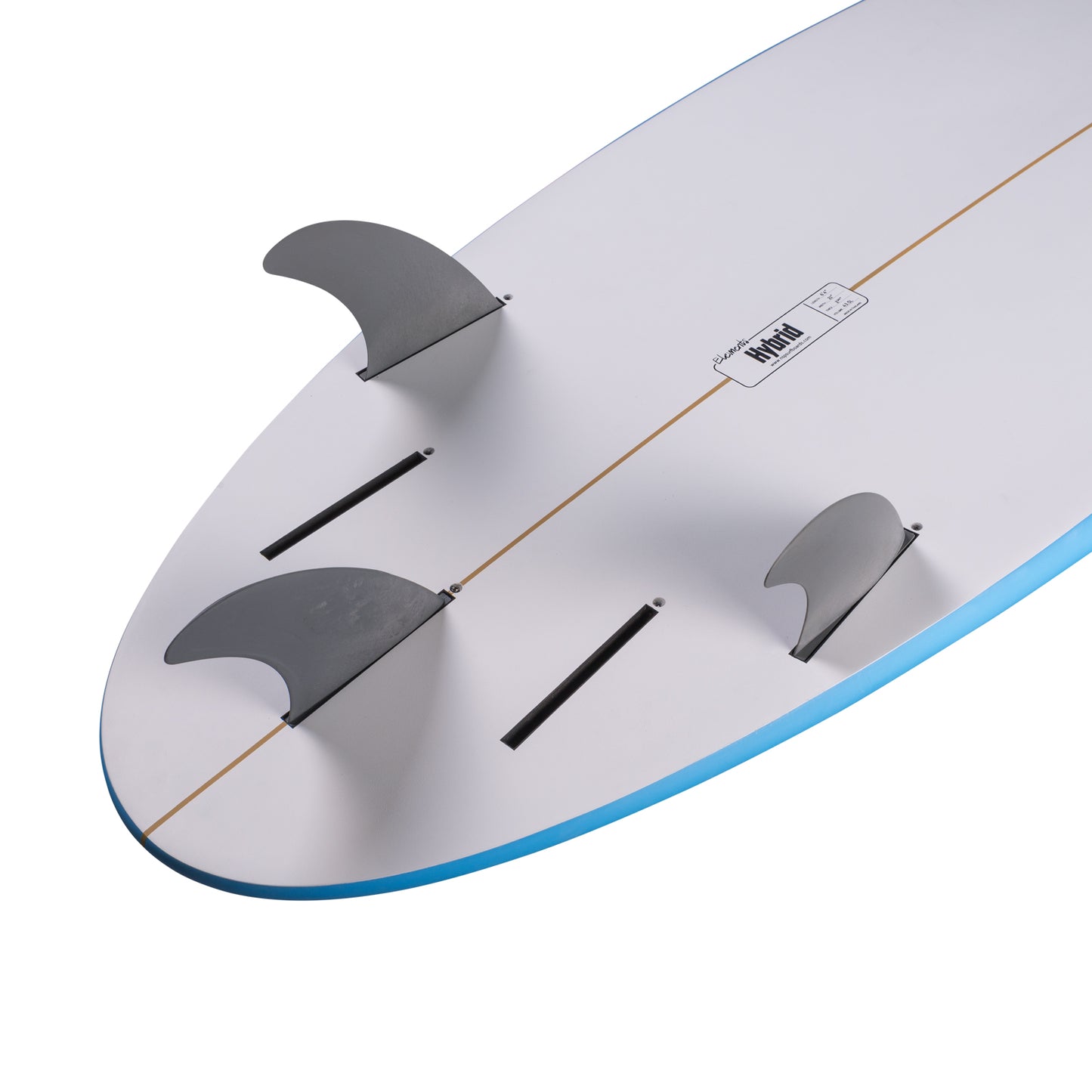 NSP - Hybrid - Elements - Blue - Futures (5 fin setup)