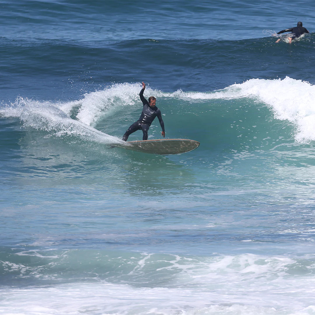 9’6” Gery Lopez Glider - NFT Flax - Clear - Single fin