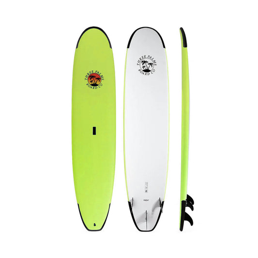 8'4" Three Palms Board Co - Soft Top - Lime - FCSll - Price 199,000 LKR