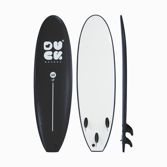 6’0” DUCK Boards - LT - Soft - Black - 3 FCS fins - 89,000 LKR
