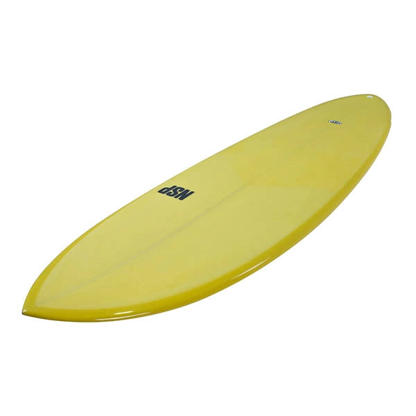 7’2” NSP Dreamrider - Heritage Series - Lemon - PU - Futures (3 fin setup)