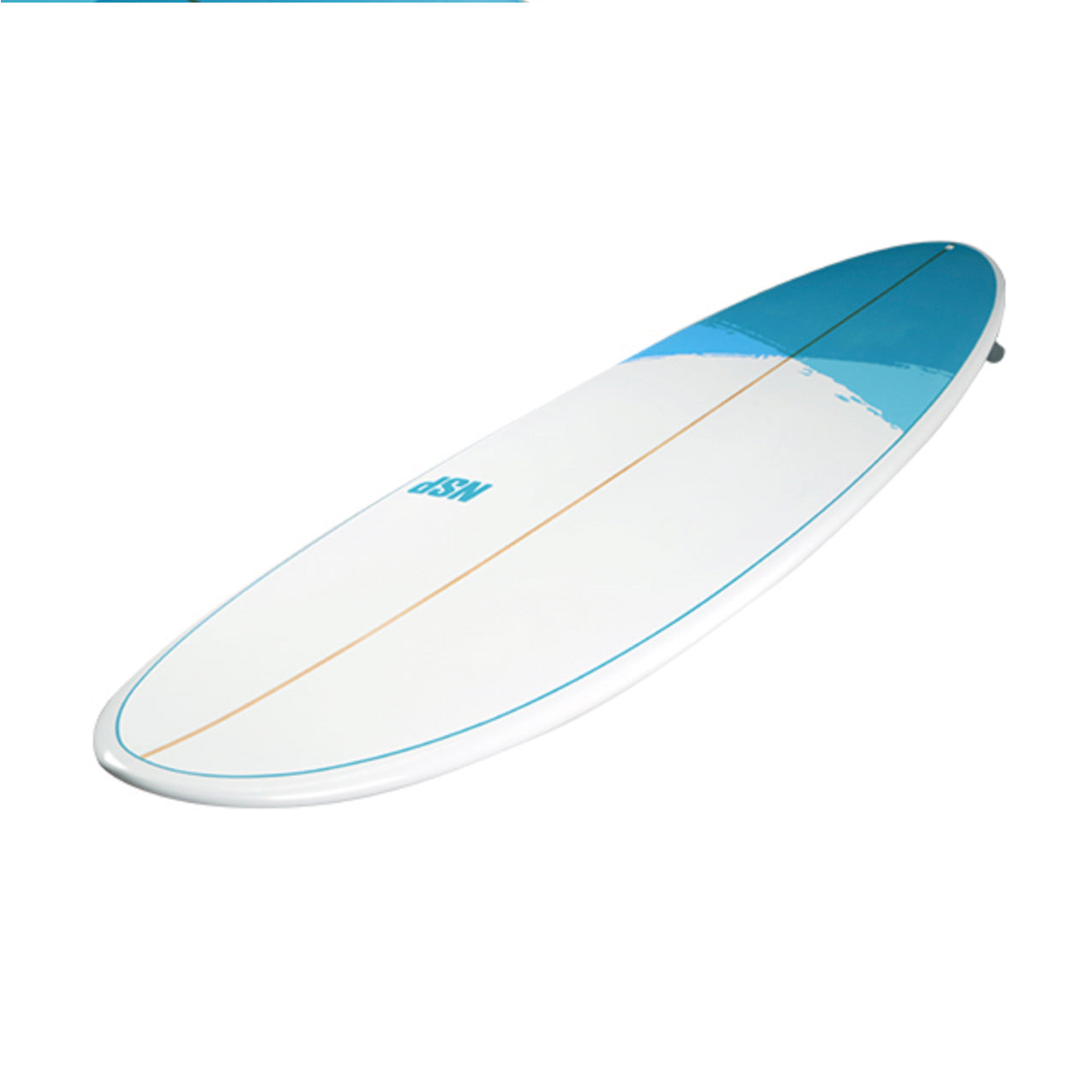 6’8” NSP Funboard - 08 - Red Water - E+ - Futures - 162,000 LKR