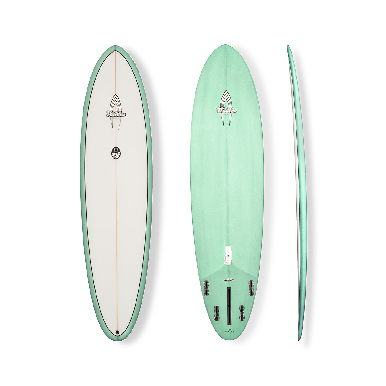 7’0” Walden - Deviled Egg  - Trueride Poly (Polyester) - Light Green - FCSll (4+1)