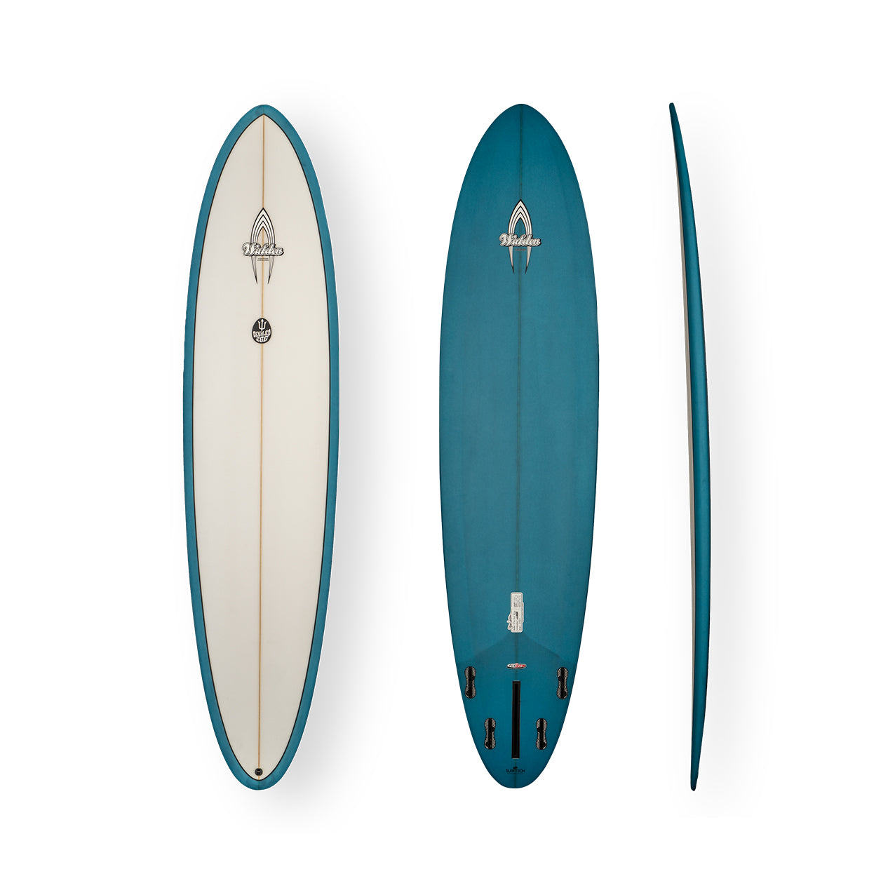 7’10” Walden - Deviled Egg  - Trueride Poly (Polyester) - Dark Blue - FCSll (4+1)