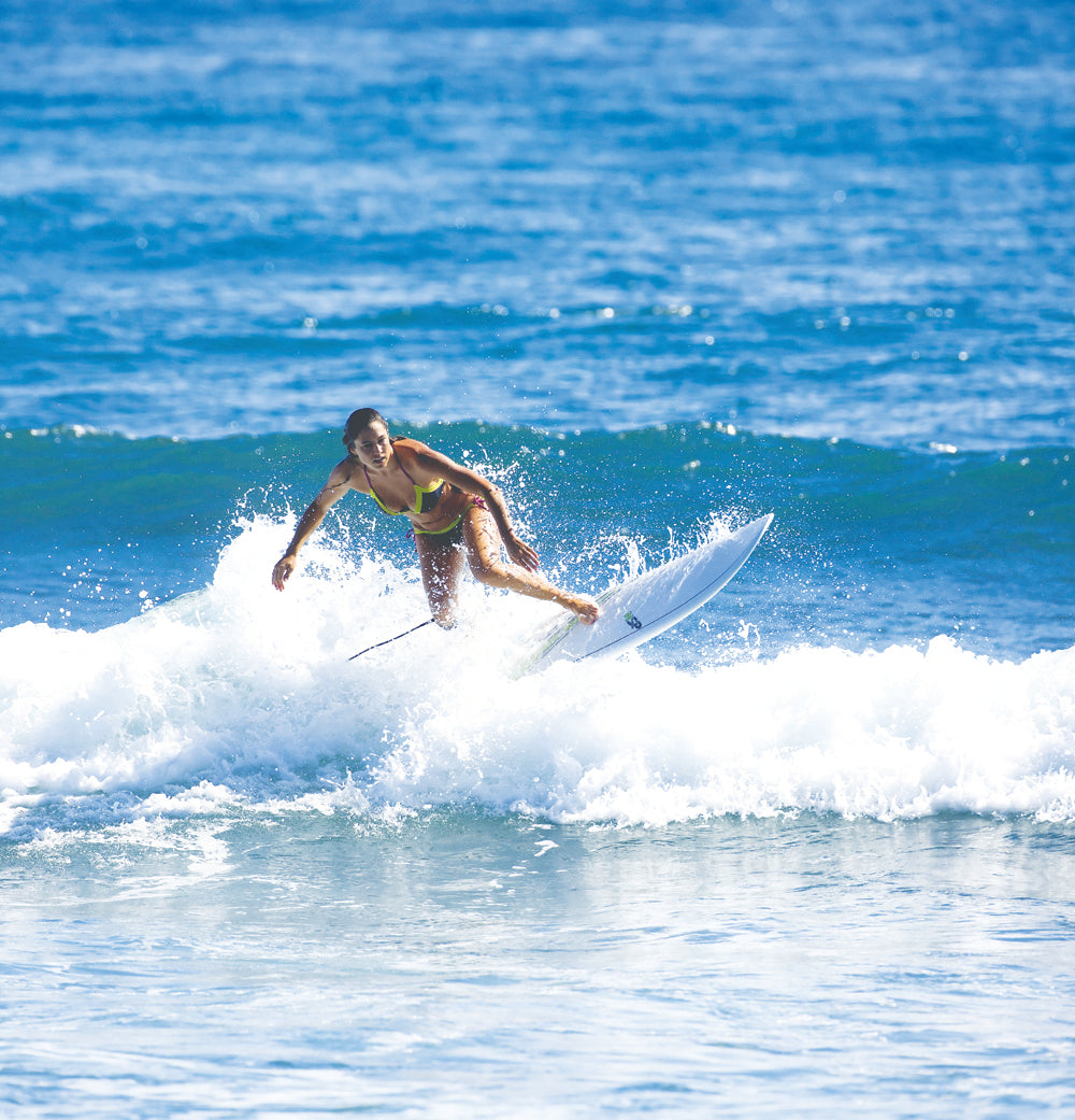 NSP Funboard - Yellow - Elements - Futures 5 fin setup