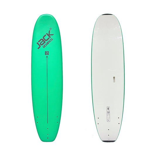 7’6” - JACK BOARDS  - XV (Extra Volume) - Soft Top - Green - 3 soft PIP fins - Price: 145,900 LKR