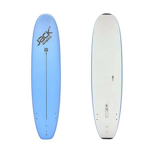 8’0” - JACK BOARDS  - XV (Extra Volume) - Soft Top - Light Blue - 3 soft PIP fins - Price: 152,900 LKR