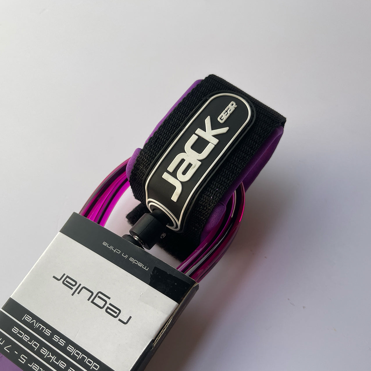 8’0” JACK Gear - Regular leash - Purple