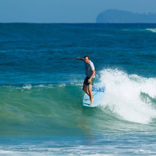 NSP Longboard - Elements - White - Futures 2+1