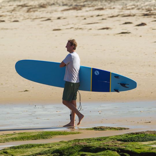 NSP Longboard - Elements - Sky Blue - Futures 2+1