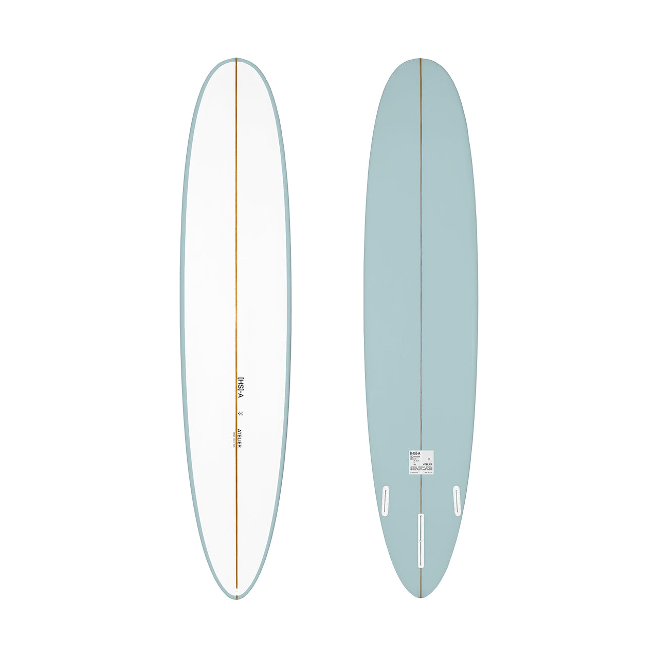 9’1” Atelier Classic Longboard - PU - Teal - Futures 2+1