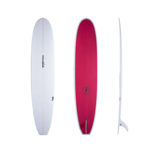 9’2” Critical Slide - All Rounder - PU (polyester) - Magenta - 9.5” Single fin