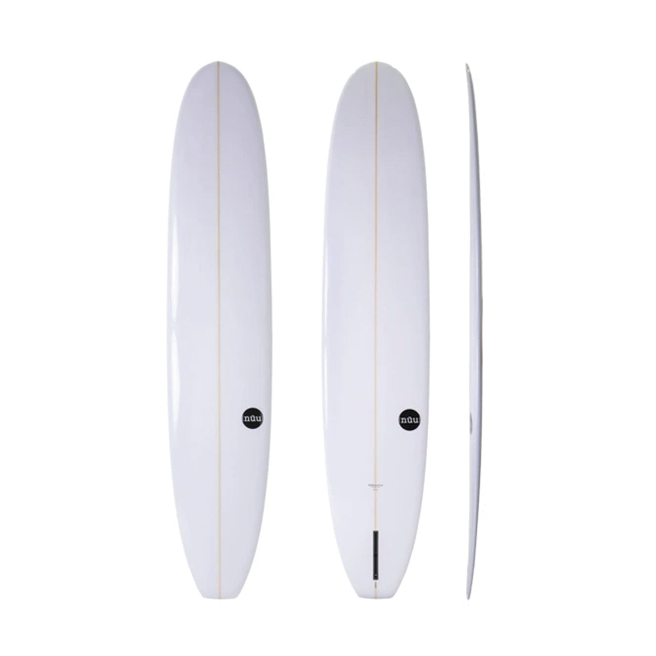 9’6” NUU - Whistlepunk - Clear (glossy) - PU - Single Fin