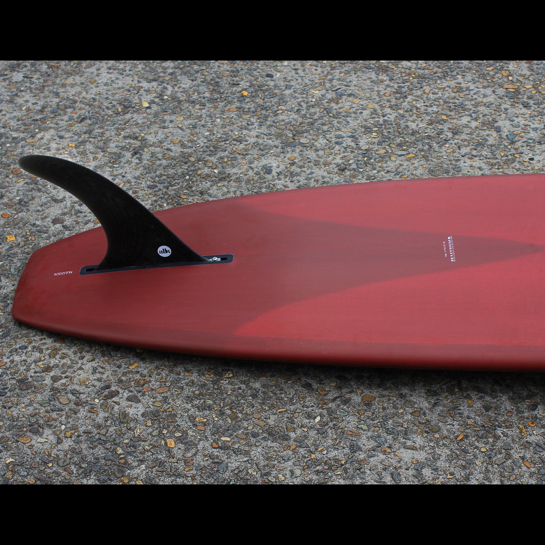 9’6” NUU - Whistlepunk - Clear (glossy) - PU - Single Fin