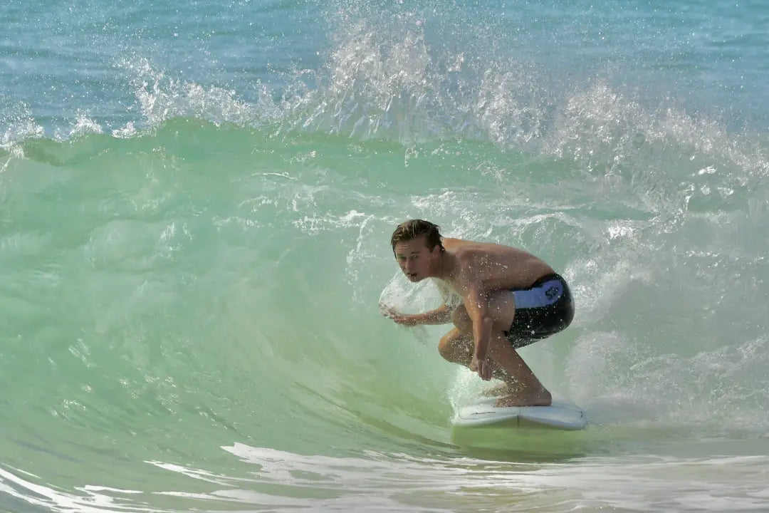 NSP Double Vision - Elements - Blue Powder - Futures Twin Fin