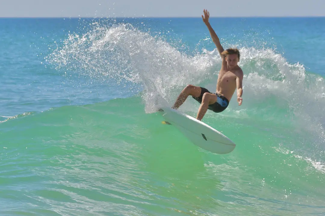 NSP Double Vision - Elements - Blue Powder - Futures Twin Fin