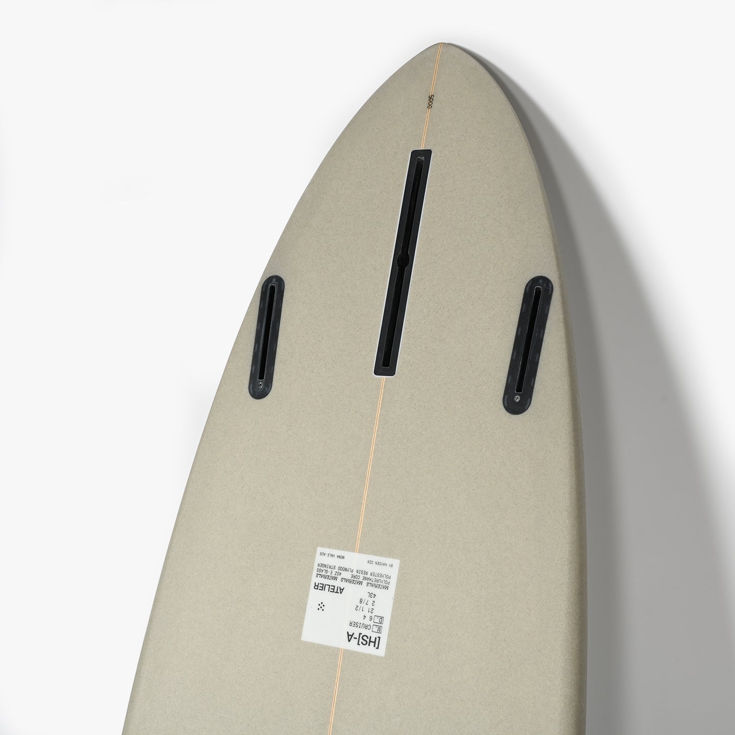 Atelier by Haydenshapes - Cruiser - PU - Bone - Futures (3 fin setup)