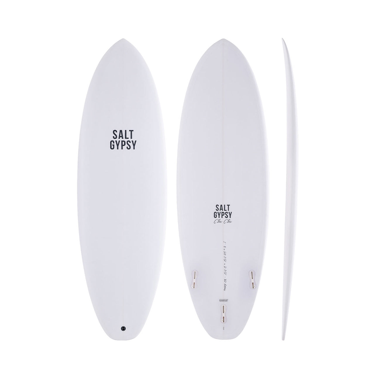 Salt Gypsy - Chi Chi - PU (polyester) - White - FCSll (3 fin setup)