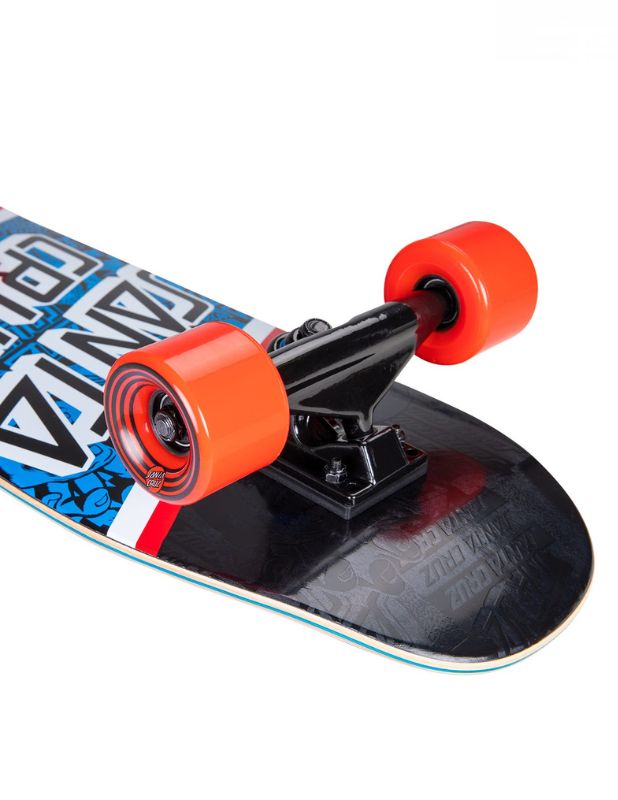 SANTA CRUZ - Street Cruzer - 8.4” x 29.4” - Flier Collage - Black-/Blue - Price: 68,500 LKR