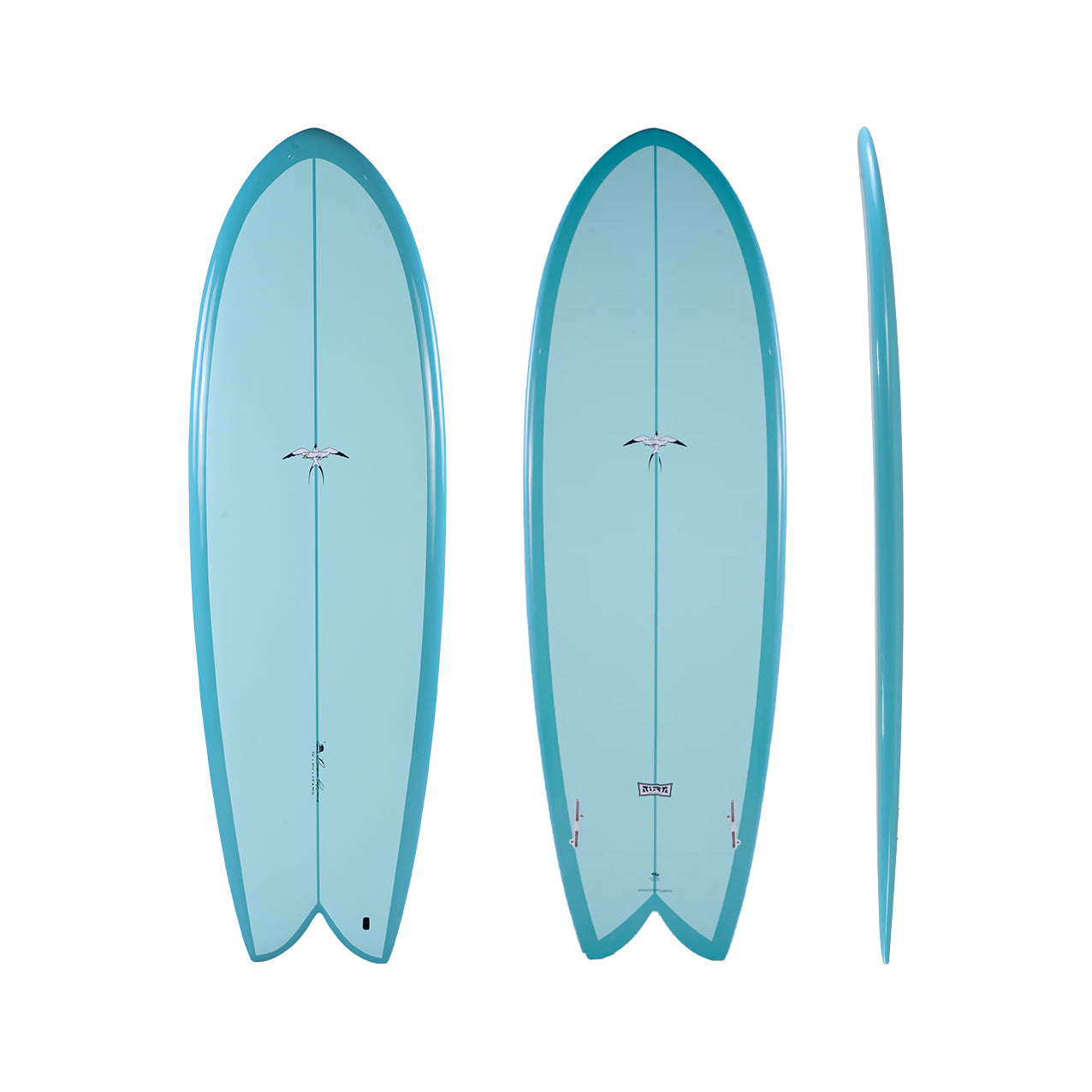 Donald Takayama - Humu Fish  - TufLite Pro - Aqua - FCSll (Twin fin)