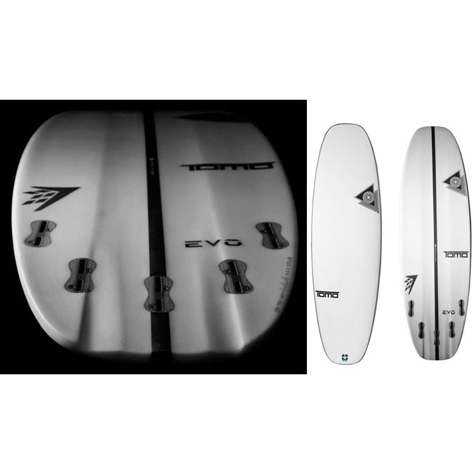 5’5” Firewire Evo - Tomo - White - LFT - FCSll DISCOUNTED