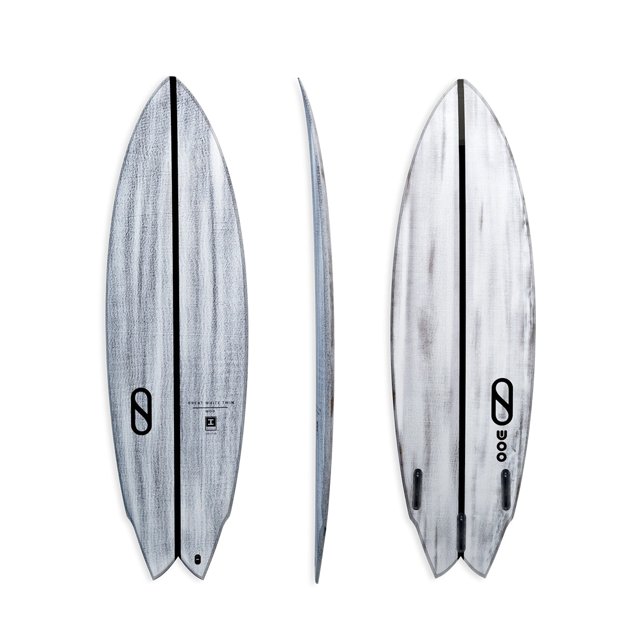 5’11” Firewire Great White - Ibolic Volcanic - Futures (5 fin setup)