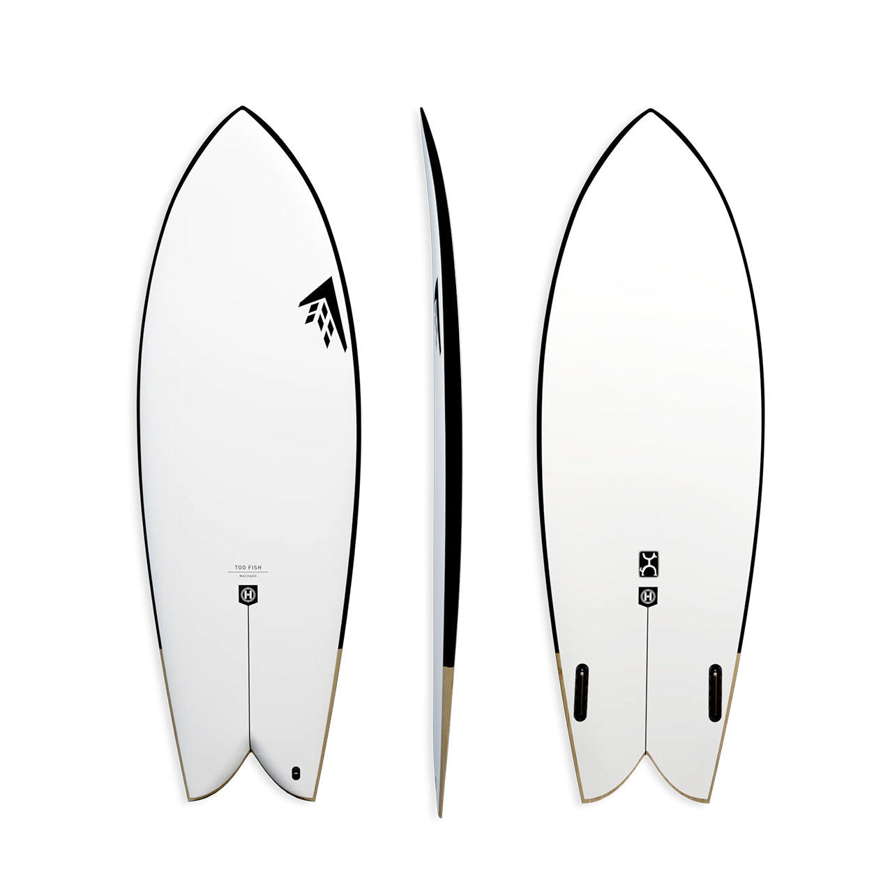 Firewire Too Fish - Helium - Futures (Twin fin setup)