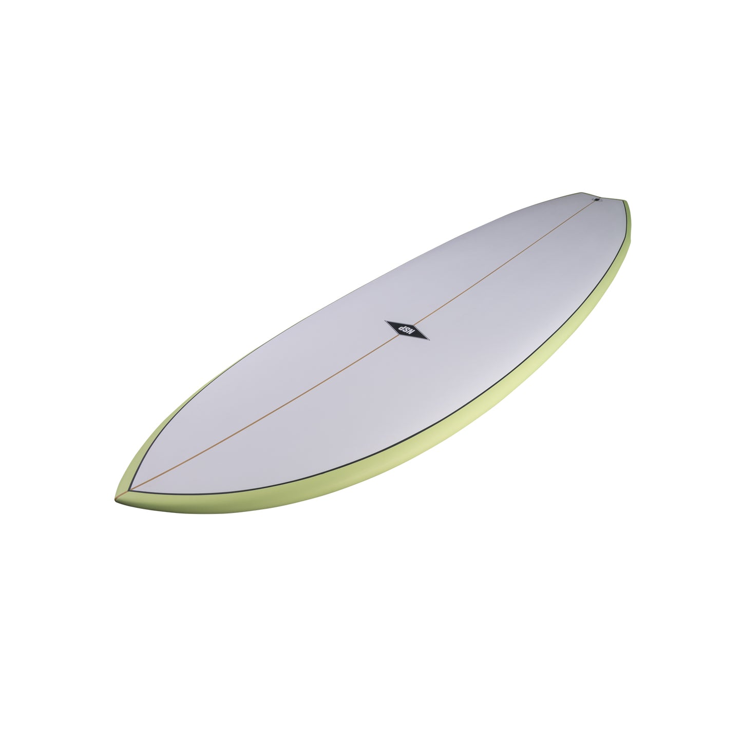 NSP - Fish - Elements - Green - Futures 5 fin setup