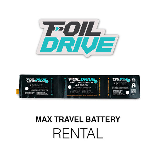 Foil Drive - Travel Max Battery - Rental