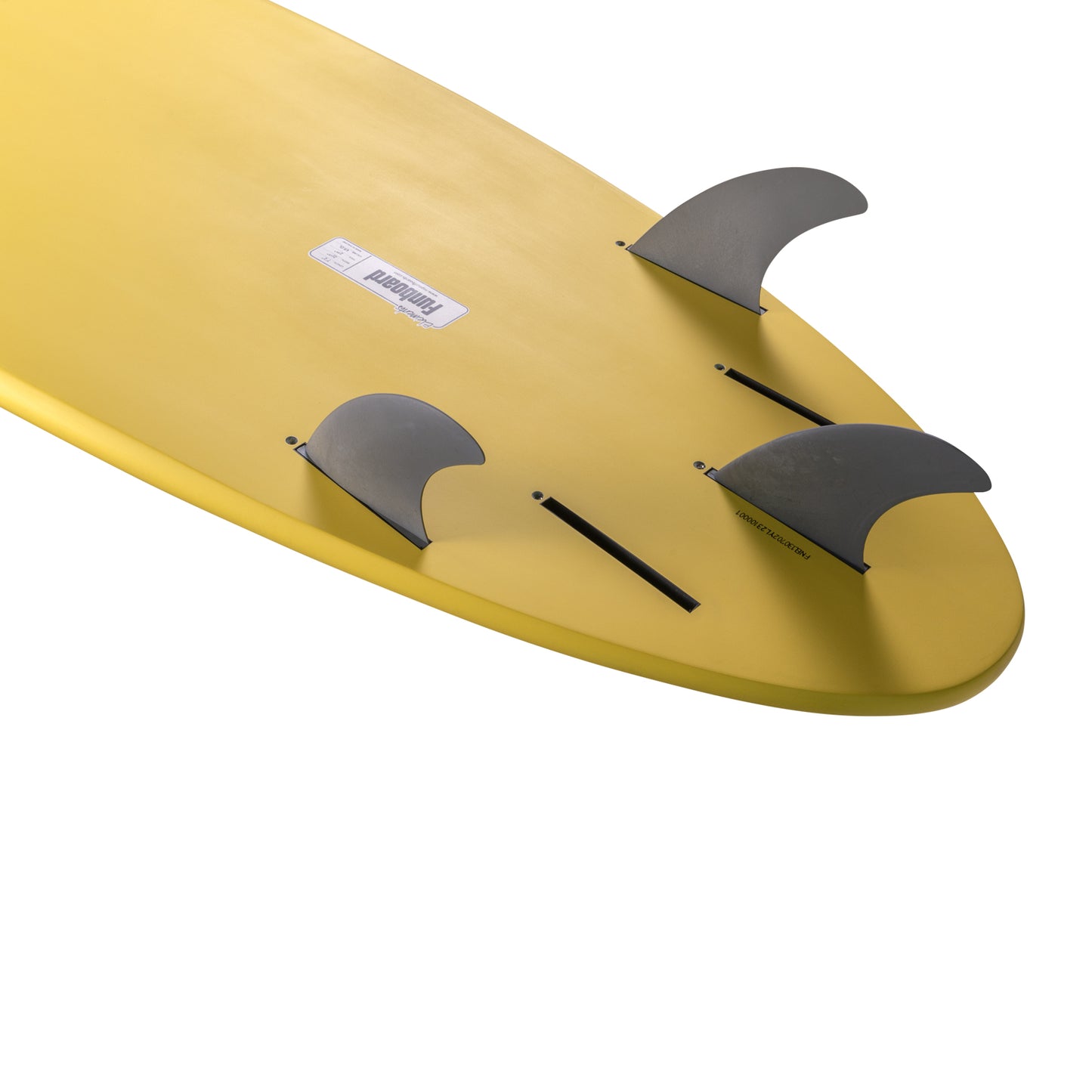NSP Funboard - Yellow - Elements - Futures 5 fin setup
