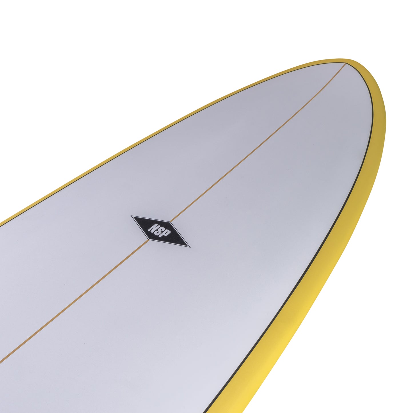 NSP Funboard - Yellow - Elements - Futures 5 fin setup