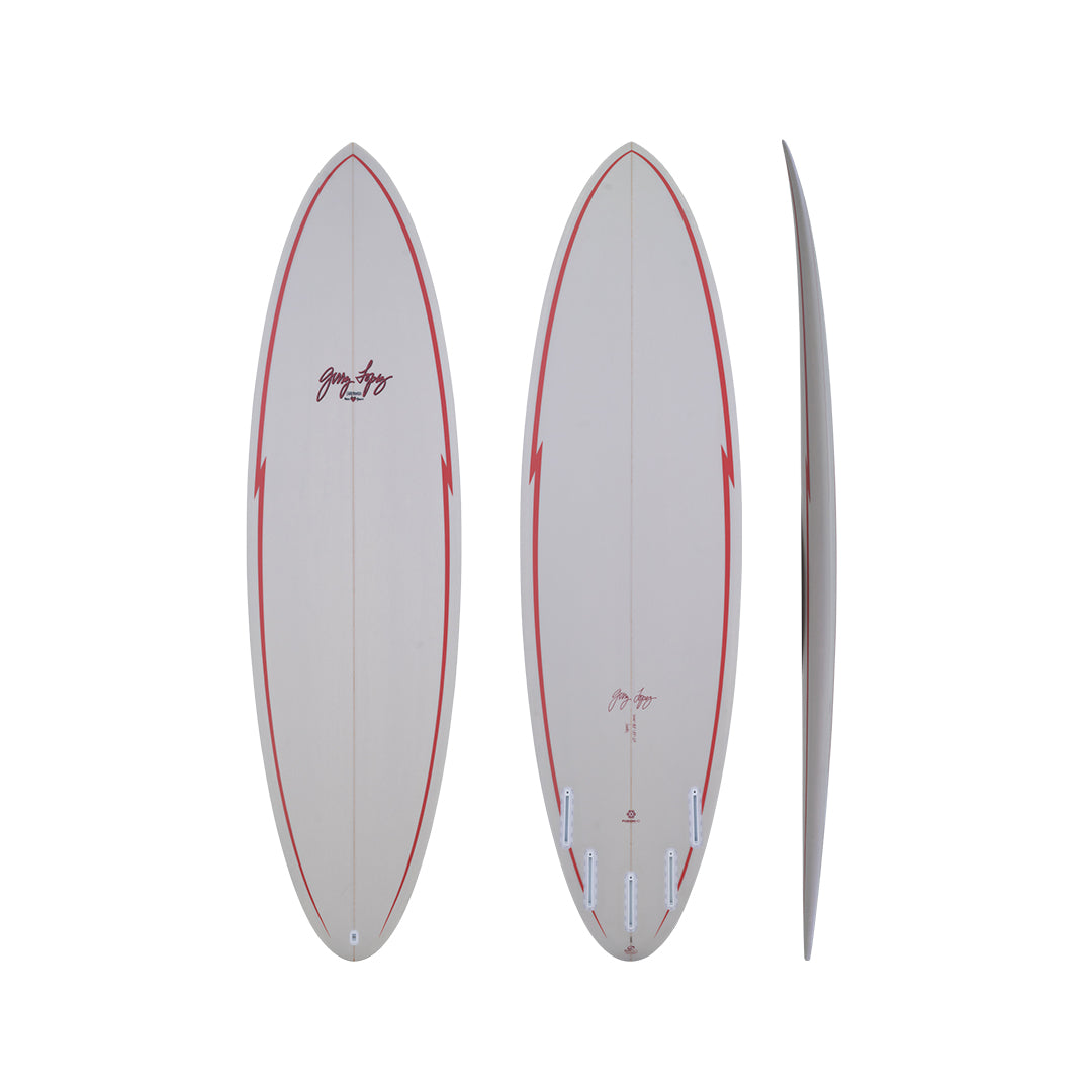 Gerry Lopez - Squirty - Fusion HD - Clear - Futures (5 fin)