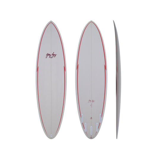 Gerry Lopez - Squirty - Fusion HD - Clear - Futures (5 fin)