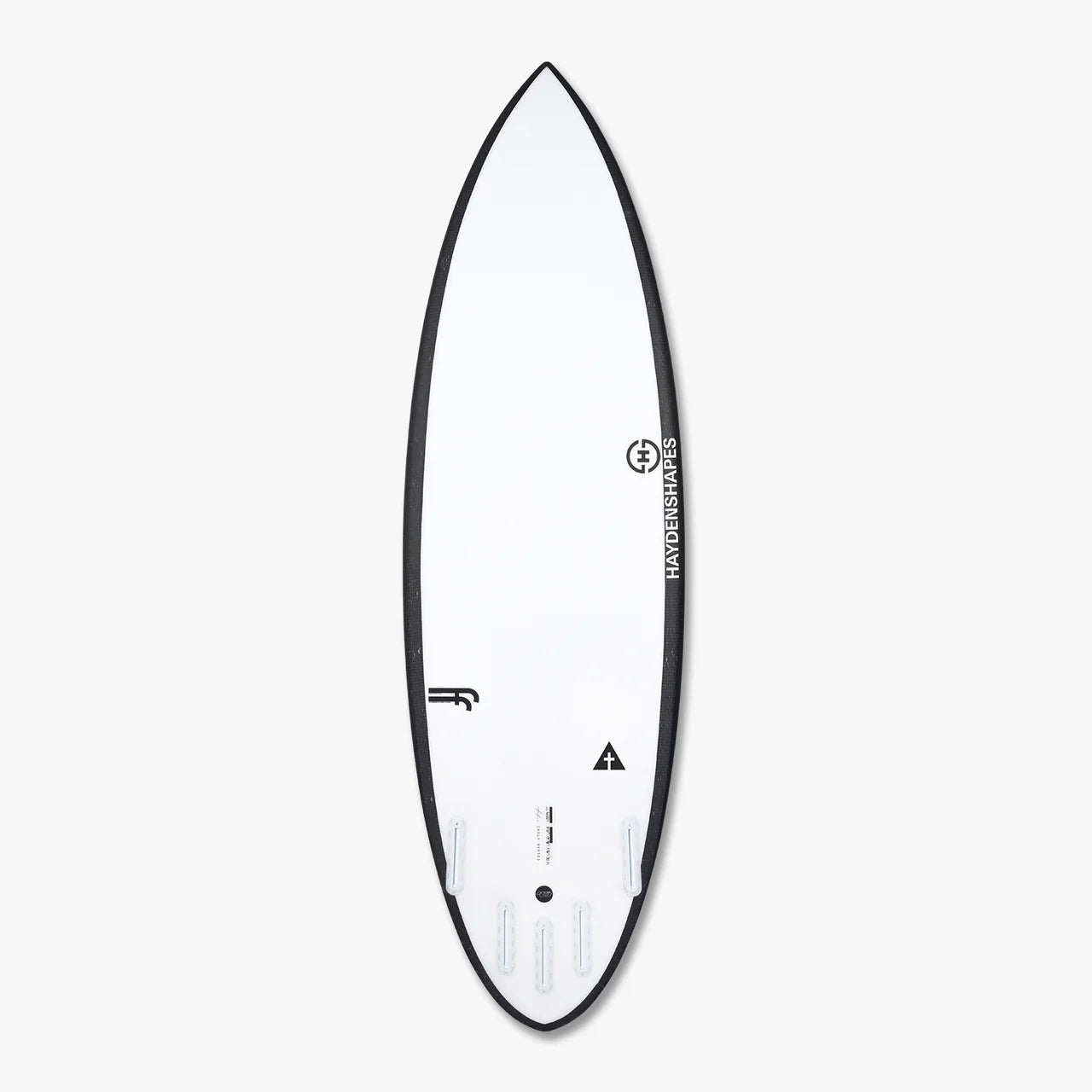 5’9” Haydenshapes Holy Hypto - Future Flex - Clear - Futures (3 fin setup)