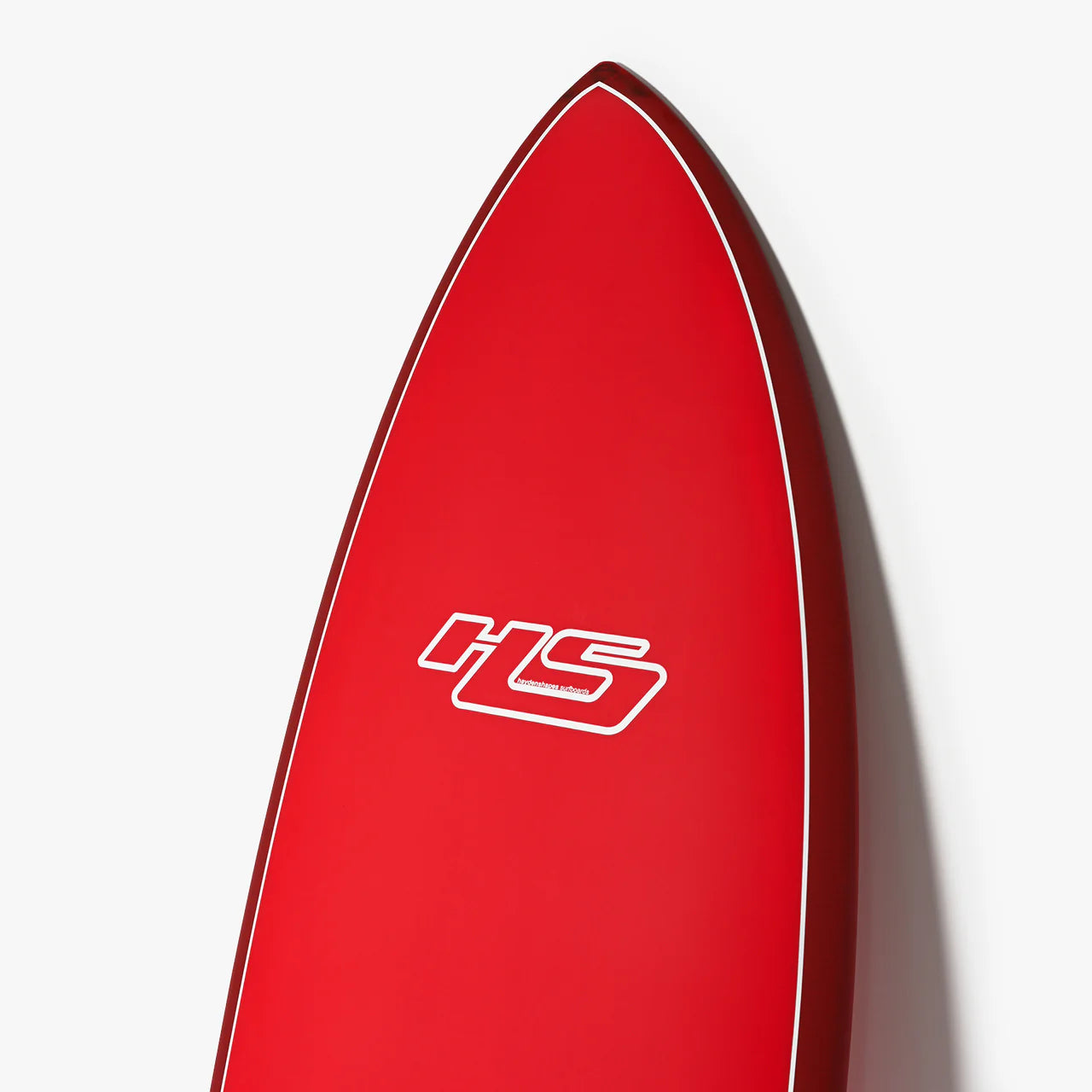 5’10” Haydenshapes Hypto Krypto - Future Flex - Signal Red Inline - Futures (3 fin setup)