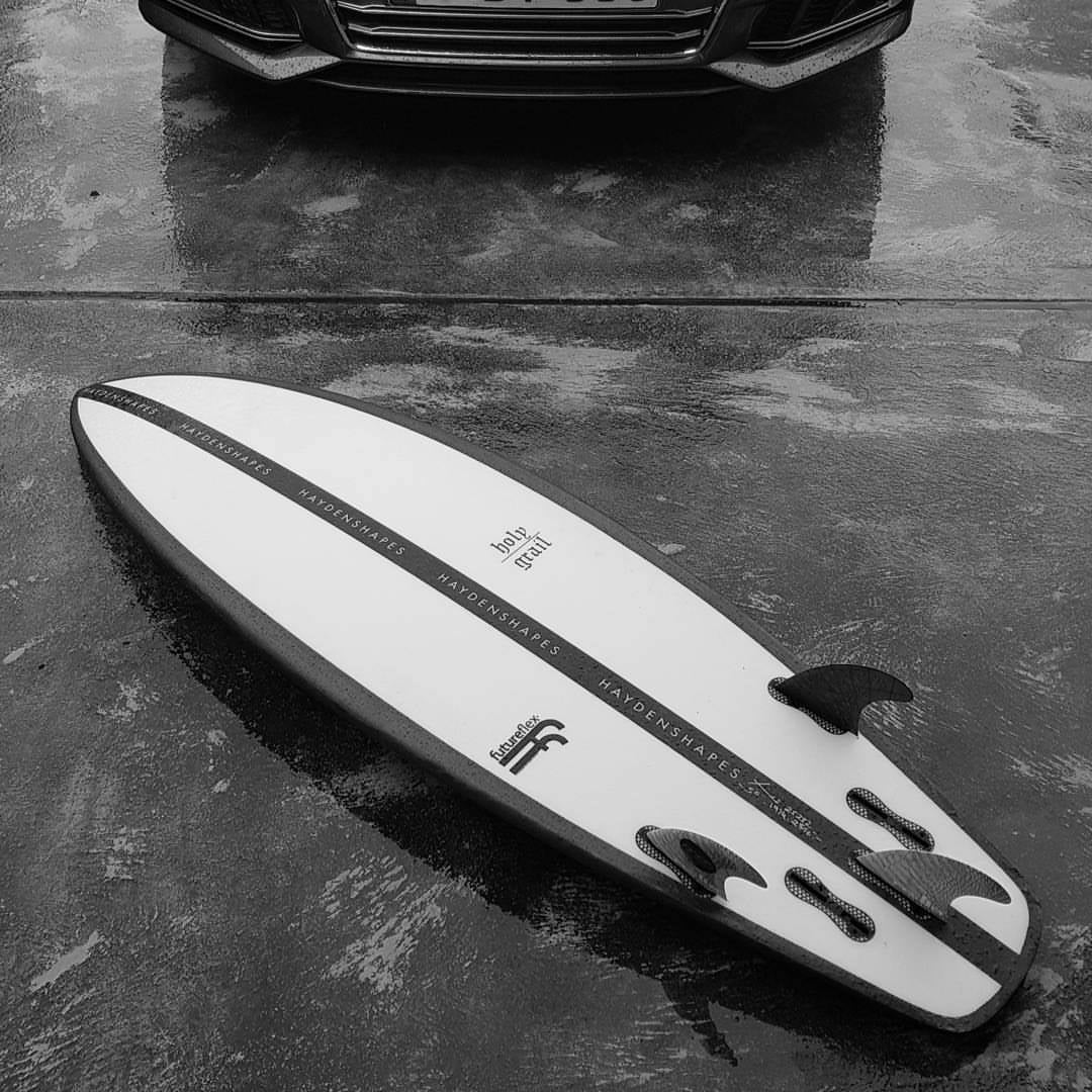 Haydenshapes - Holy Grail - Clear - Future Flex - Futures (5 fin setup)