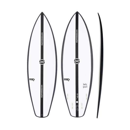 Haydenshapes - Holy Grail - Clear - Future Flex - Futures (5 fin setup)
