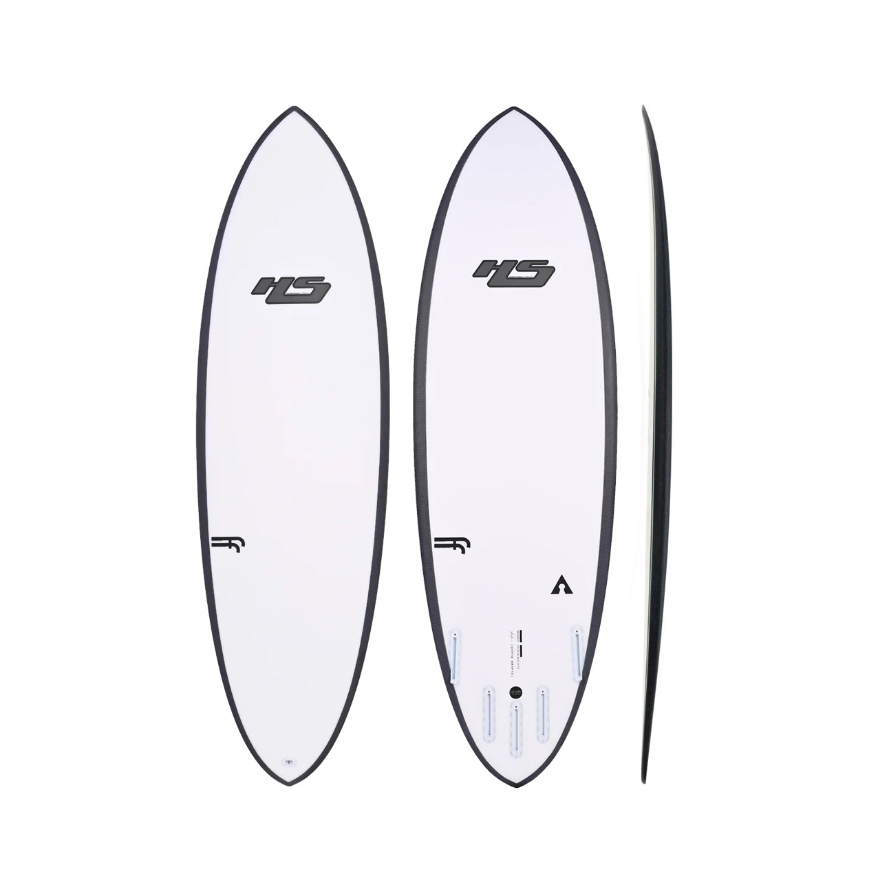 Haydenshapes Hypto Krypto - Future Flex - Clear - FCSll (5 fin setup)